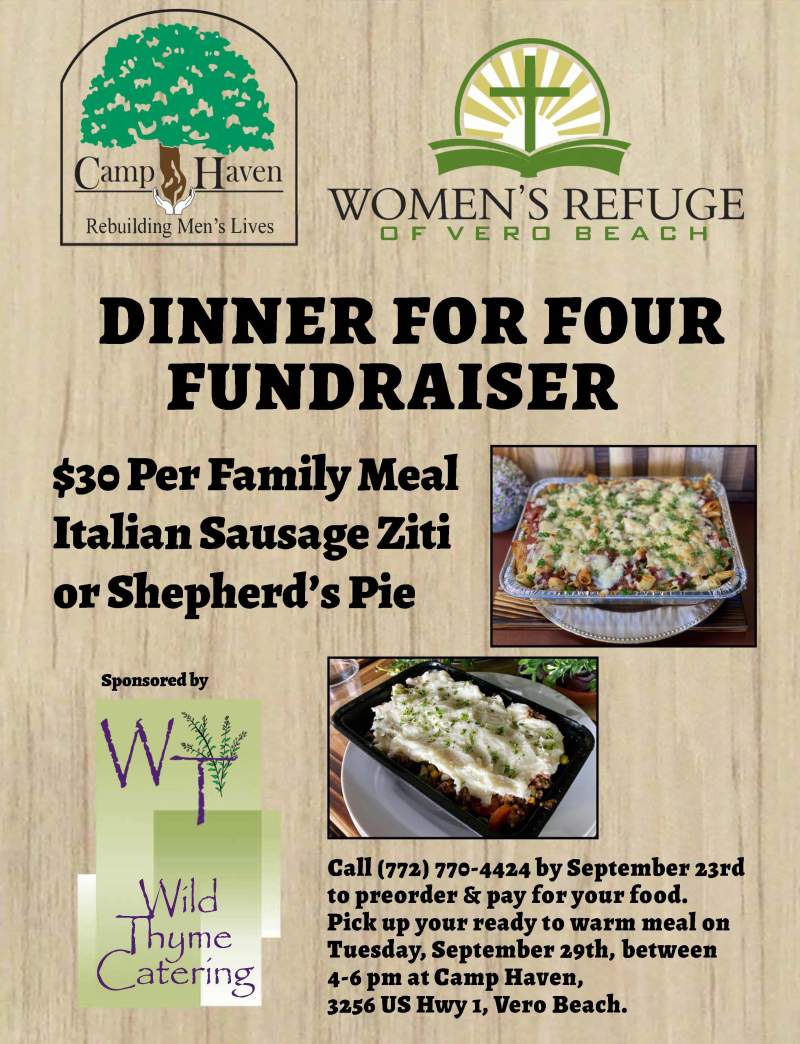 DINNER FOR FOUR FUNDRAISER