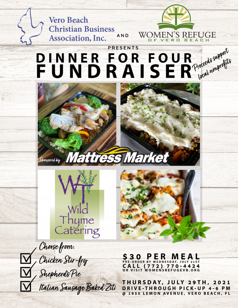 Dinner for Four Fundraiser with VBCBA (1)