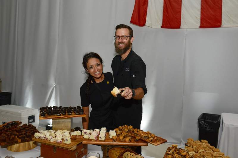 Food Sponsors Maria & Travis Beckett, Wild Thyme Catering