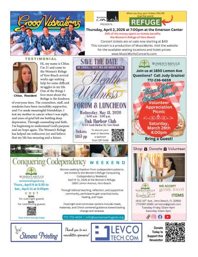 Womens Refuge April 2026 Newsletter2