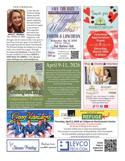 Womens Refuge March 2026 Newsletter2