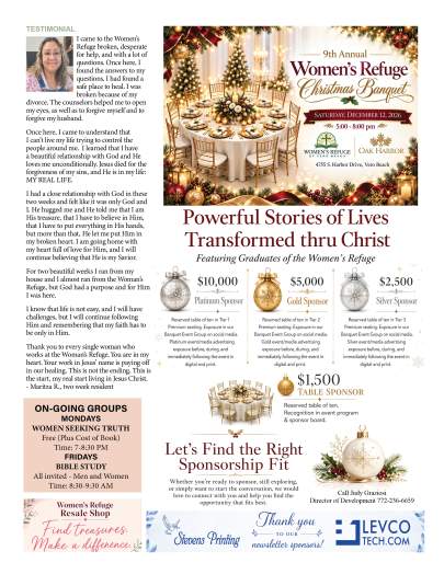 Womens Refuge October 2026 Newsletter2